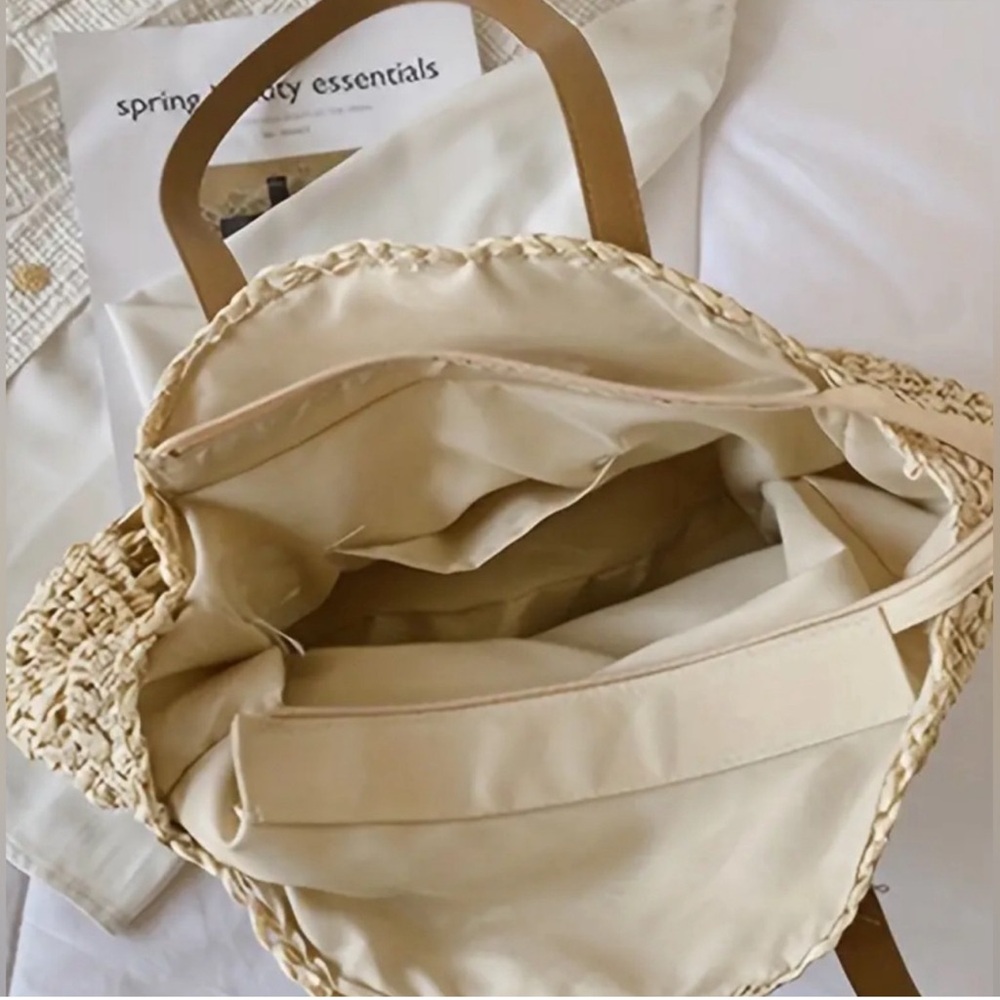 NEW Boutique Summer Round Bag - Picture 3 of 3